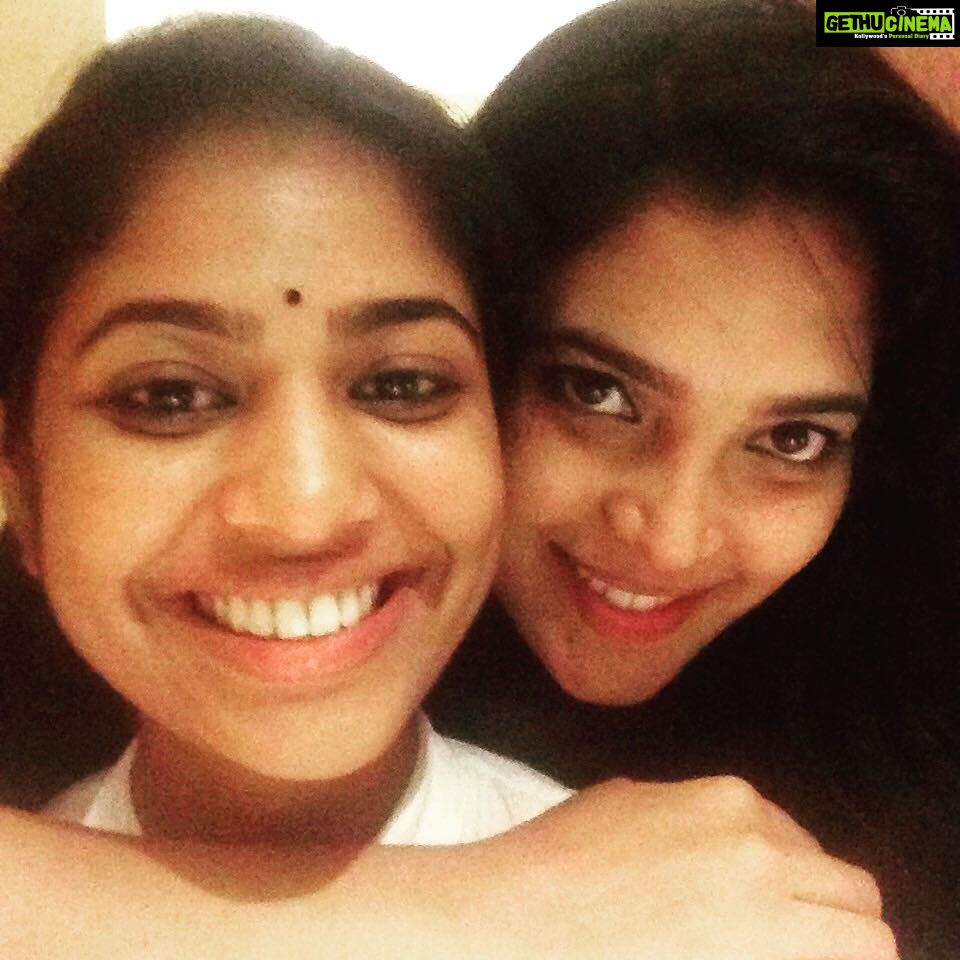 Ishaara Nair Instagram - #srinda #chennaidays #missingyou #peace #positivity #love #excitement #lovelife