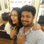 Ishaara Nair Instagram - #mybestiebro #surprisevisit #bangalore #fun #awesomeness