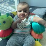 Ishaara Nair Instagram – Well, That sums up our day today 🤣😅 (swipe to see how it went) 🤪 How was your day? Also on a scale of 1-10 what score will you give for his expressions? 🤣🤣#3monthold #motherhood #4monthold #sleepregression #expressionking #enjoyingeverymoment #15weeksoldbaby Dubai, United Arab Emirates