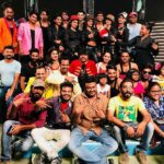 Ishika Singh Instagram - Whole team together #togetherness❤ #dancemaster #dancerehearsal #filmmaking #filmindustry #filmnagar #telugufilmnagar