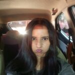 Ishika Singh Instagram - My reaction when am struck in traffic jam #traffic #Hyderabadtraffic