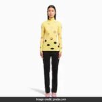 Ishika Singh Instagram - Prada sweater ... is it really a sweater ..????? I don’t know what was going in the mind when it was being designed .. and it’s for sale for rs90000 ! Come on prada next time keep ur brains at right place while designing . #prada #pradadisaster #pradalover #pradasweater #pradafashion #fashiondisaster