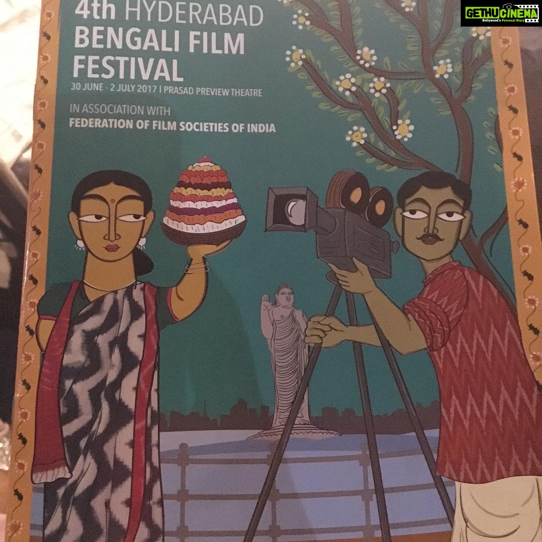 Ishika Singh Instagram - Love the poster #HBFF #filmfestival