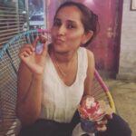 Ishika Singh Instagram - Cheat day ... after all that diet I hog on to fruit ice cream #pandupandupandu #pandupandupanduicecream and find #ferrerorocher in it ! So much ice cream that am not gonna touch ice cream for a month !