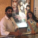 Ishika Singh Instagram - Posing besides my film poster #telugufilmnagar #telugufilmindustry #filmrelease #actorlife #filmindustry #actorslife🎬 #actoratwork #asiancinemas