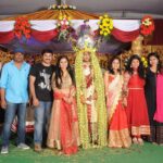 Ishika Singh Instagram – Amrutha productions family :) in one frame #weddingtime #wedding #weddingpic