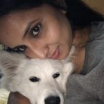Ishika Singh Instagram - Together forever ...#puppylove #damroo #doggielove #doglovers #dog🐶 #damroo #petlovers #petlover