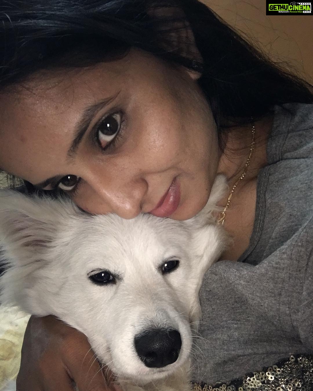 Ishika Singh Instagram - Together forever ...#puppylove #damroo #doggielove #doglovers #dog🐶 #damroo #petlovers #petlover