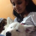 Ishika Singh Instagram - I will always take care of u #damroo #petlove #puppylove