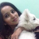 Ishika Singh Instagram - Apple of eye ... he's growing into a big grown up dog .... #petlovers #pet #dog🐶 #puppy love