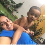 Ishika Singh Instagram - Together is awesomeness with her #babygirl #mybabygirl #babylove #babyfeet #motherdaughter #loveisintheair