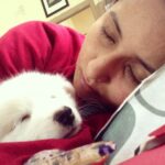 Ishika Singh Instagram - Me n my love #puppylove #puppydog #petlovers