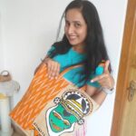 Ishika Singh Instagram - Unexpected gifts always excite me . This time it was this fabulous hand painted bag which I loved it totally . Thanks @mini.nair.5876 @nair2997 for the return gift even though I was not part of celebrations 🥳. Thanks to @ownatholi For this beautiful bag ... now I can say “ I own a tholi “ when r u guys grabbing your own tholi ???? #giftingideas #gifts #weddingreturngifts #ownatholi #bags #giftingbags #handpaintedbags #handpainting #kathakalipainting