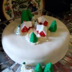 Ishika Singh Instagram – Here goes another Christmas icing cake ! #christmas2015 #christmascake2015