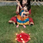 Ishika Singh Instagram - Happy Diwali 🪔 to all #diwali #diwalicelebration #diwali2021 #lookingatstars #momanddaughter #celebratingdiwali #diwalidecorations #diwalioutfit #togetherforever