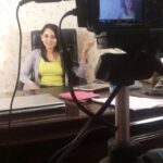 Ishika Singh Instagram - Shoot in my office