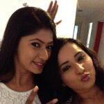 Ishika Singh Instagram – Selfie with a famous anchor