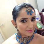 Ishika Singh Instagram - Blue jewellry
