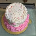 Ishika Singh Instagram - My baby turns one ... called couple of kids but ordered huge cake .... 🙃 #birthdaycake #birthdaygal #birthdaycupcakes #birthdaycelebrations #pinkandwhitecake