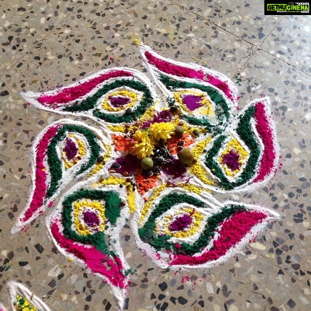 Ishika Singh Instagram - My rangoli