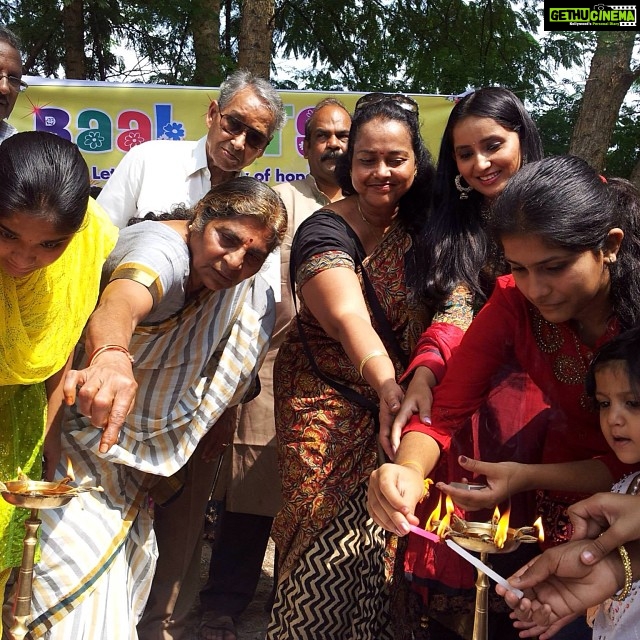 Ishika Singh Instagram - Everybody participating in lightning ceremony