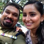 Ishika Singh Instagram - With mahesh katti sir ! Gud friend n a chilled out guy