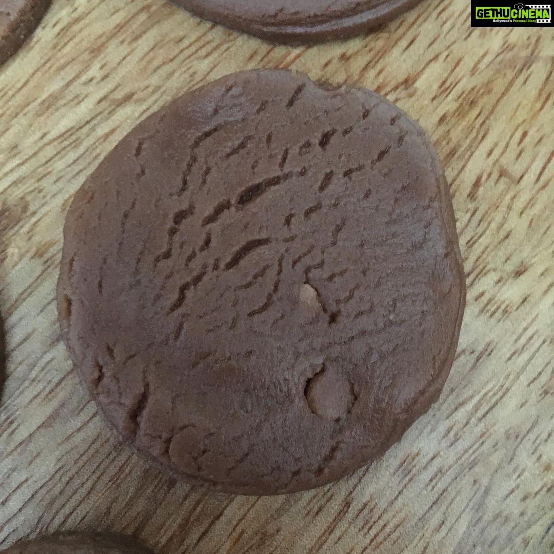 Ishika Singh Instagram - Baking on go ....baked some chocochip cookies 🍪 and feels so proud of myself #cookies #chocochipcookies #bakinglove #bakingathomeisthebest #lovebaking❤ #ajwaincookies #chocochipscookie