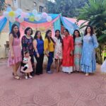 Ishika Singh Instagram – Party time 🥳 #womaniya #womenparty #babyshower #grouppicture