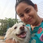 Ishika Singh Instagram - Meet my new friend rocky ... so friendly and adorableeeeeeee #dogsofinstagram #pawsome #petlovers #doglovers