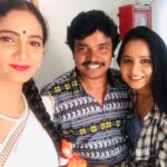 Ishika Singh Instagram - Sujatha from hmtv she is so entertaining and lovey #tollywood #kobbarimatta #telugufilmindustry #telugufilmnagar #actorslife #hmtv