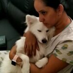 Ishika Singh Instagram - My son .... Nothing can bring smile on my face and solace to my soul than u in my arms ... Loved u than and love u now ... Always my love #damroo #pawsome #petlovers #doglovers #doglover🐶 #damrooo