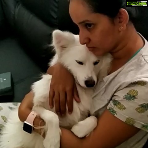 Ishika Singh Instagram - My son .... Nothing can bring smile on my face and solace to my soul than u in my arms ... Loved u than and love u now ... Always my love #damroo #pawsome #petlovers #doglovers #doglover🐶 #damrooo