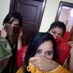 Ishika Singh Instagram - Three womaniya , guess who is who .. #owomaniya #womaniya #guesswho #telugufilmindustry #telvisionchatshow #telugufilmnagar