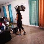Ishika Singh Instagram - Getting my scenes prepared #actorslife🎬 #telugufilmindustry #telugufilmnagar #photoshoot📷 #filmshooting #patnagarhmovie