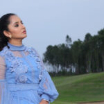 Ishika Singh Instagram - Am awsome Evening spent at Zion hills golf county Zion Hills Golf County