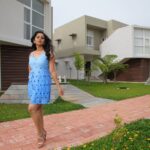 Ishika Singh Instagram - Shot for confident group at Zion hills county ! Lavish villas .. lush greenery ..and huge and one of the best golf course in the world 👍 Confident Group #confidentgroup #zionhillsgolfcounty #shootingmode #shootingtime #actorslife🎬 #actorslife #actor🎭