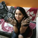 Ishika Singh Instagram - #mehendi #mehndi😍 #mehndilove