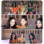 Ishika Singh Instagram - When three women found their true treasure #goldenthreads #goldenthread #adfilmshoot #adfilm #longlongago #onceuponatime #actorslife🎬 #actorslife #filmindustry #shootingtime