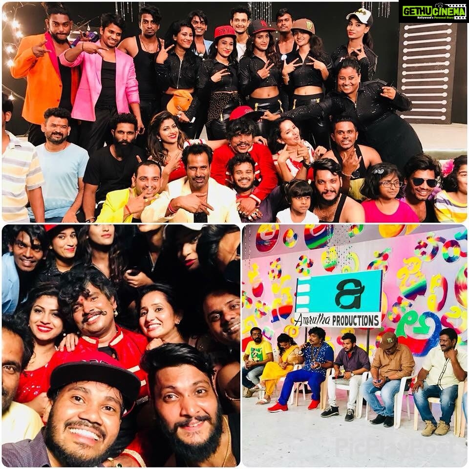 Ishika Singh Instagram - When we all danced .... it was great fun ... love u Rajesh for this project #kobbarimatta #telugufilmnagar #telugufilmindustry #teluguactor #actorslife🎬 #actoratwork