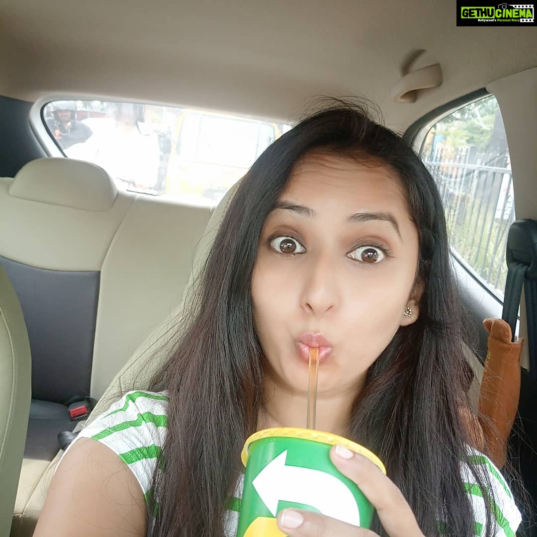 Ishika Singh Instagram - My drink and t shirt ... Same color #colorcoded #greentshirt