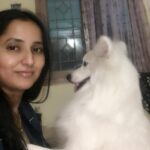 Ishika Singh Instagram - #doglovers #doglove #puppylove #damroo #pawsome