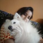 Ishika Singh Instagram - My sweetheart #pawsome #damroo #doglover #puppylove