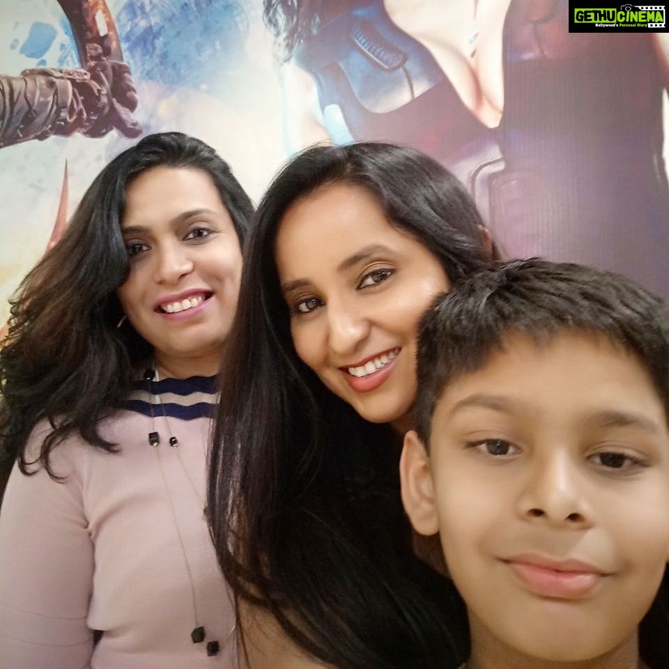 Ishika Singh Instagram - Second film together #filmday #blackpanthermovie #rockingday #moviemania