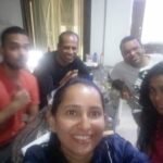 Ishika Singh Instagram - It's great to rewind and chill! Great company #neighborhood #partytime #partycolors #freindlyneighbourhood
