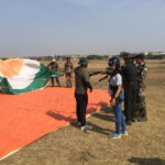 Ishika Singh Instagram - All set for para gliding with Indian armed forces . Was a fun filled and awesome experience .#paragliding #parachute #indianarmy #indianarmy🇮🇳 #indianarmyforever #loveforindianarmy