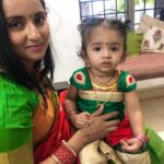 Ishika Singh Instagram - Happy Ugadi ... wishing u all bright and happy new year 🥳 to all ... #happyugadi #happyugadi🎋🌾💐 #happygudipadwa #momanddaughter