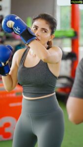 Iswarya Menon Instagram - Invincible 😈🥊 . . 📷 @storiesbypreetham @coach_mohammed_mma @coachhariprasad