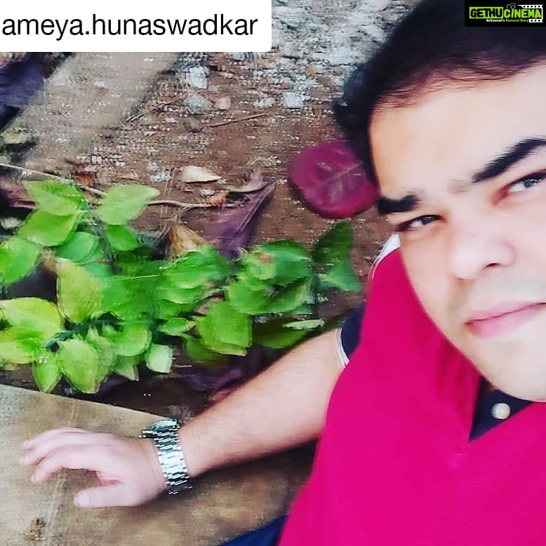 Jackie Shroff Instagram - #Repost @ameya.hunaswadkar .. Sahi hai bhidu • • • • • • Ped lagao bhidu log. I challenge all my friends ek ped lagao. @apnabhidu #pedlagaocampaign @pedlagaobhidu #jackieshroff #plantatree #saveenvironment #supportacause #selfieswithplants @narendramodi #follow4followback #followers #followforfollowback