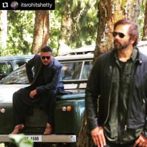 Jackie Shroff Instagram - #Repost @itsrohitshetty
• • • • • •
Just when you thought you knew all the characters of Our Cop Universe...Presenting to you 
The Man Himself...JACKIE SHROFF... And...Surprise Abhi bhi baaki hai mere Dost 😉 
@apnabhidu #sooryavanshi @itsrohitshetty