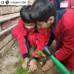 Jackie Shroff Instagram – Thanks to principal, students of DAV Ashok Vihar phase 4 and @mayank1780 for taking @pedlagaobhidu forward.
• • • • • •
1.Ped lagao, 2.Take a #SelfieWithAPlant and 3.further nominate (3 names) to plant a tree and nominate 3 more to do so. 
Once done, tag me on and share..
And also tag:
@pedlagaobhidu

Pic by: DAV Ashok Vihar phase 4